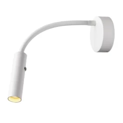 SLV Karpo Goose LED-seinävalaisin, himmennettävä, valkoinen