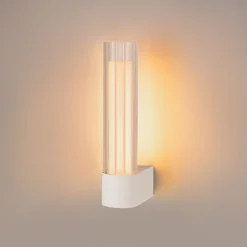 SLV kylpyhuoneen LED-seinälamppu Lygant single, valkoinen, alumiini