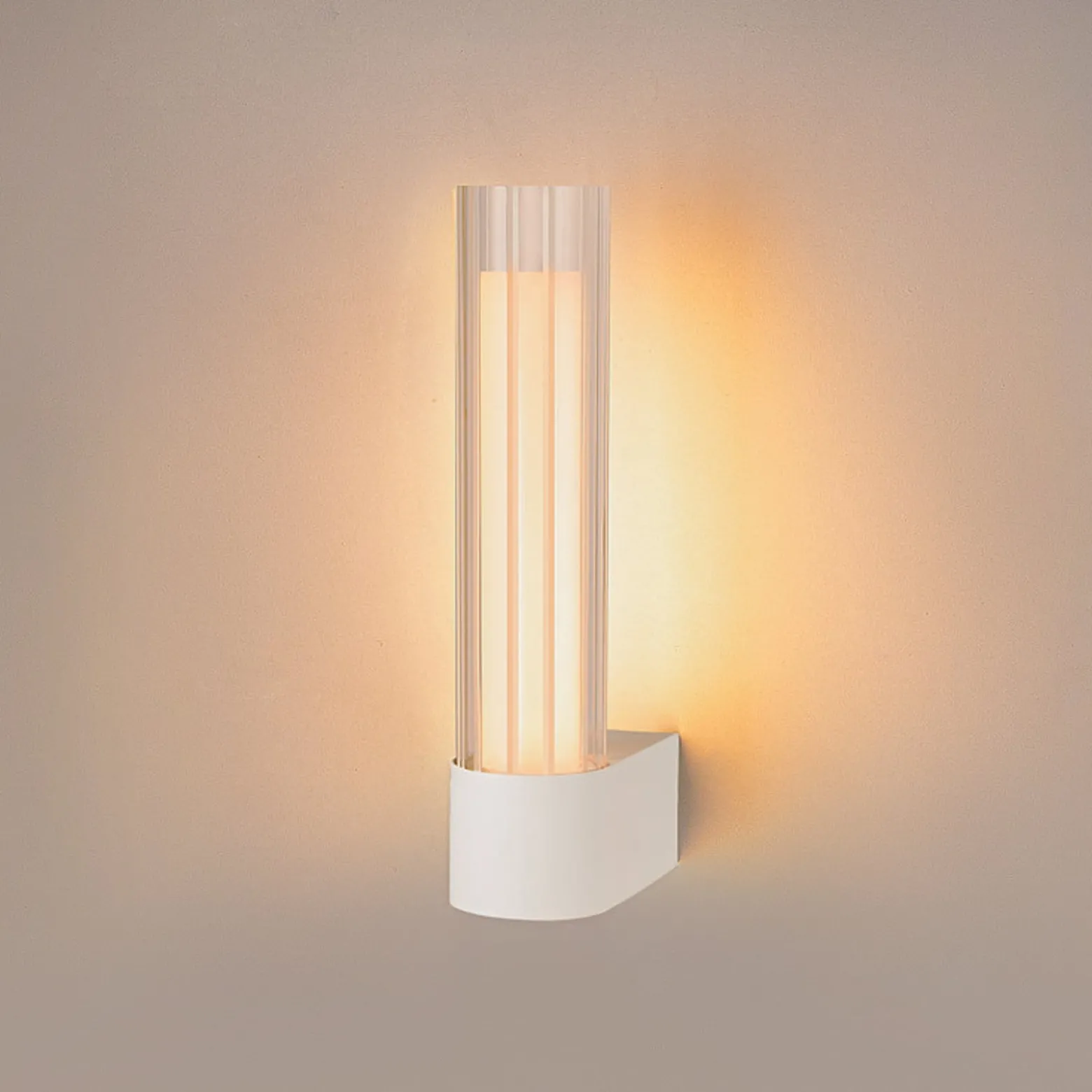 SLV kylpyhuoneen LED-seinälamppu Lygant single, valkoinen, alumiini