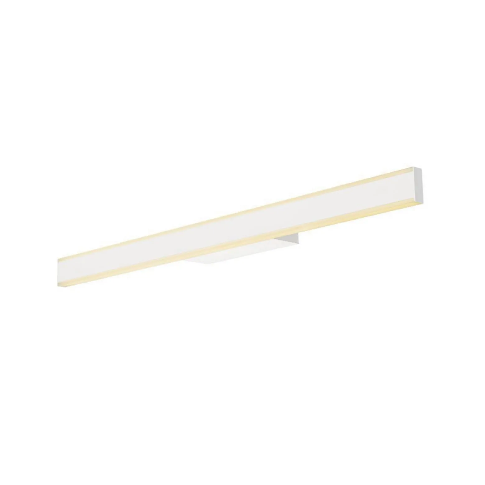 SLV kylpyhuoneen LED-seinävalaisin One Linear, 70 cm, valkoinen, metalli, CCT