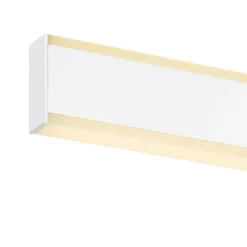 SLV kylpyhuoneen LED-seinävalaisin One Linear, 70 cm, valkoinen, metalli, CCT
