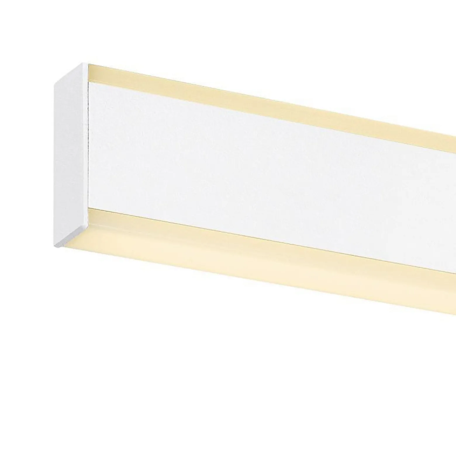 SLV kylpyhuoneen LED-seinävalaisin One Linear, 70 cm, valkoinen, metalli, CCT