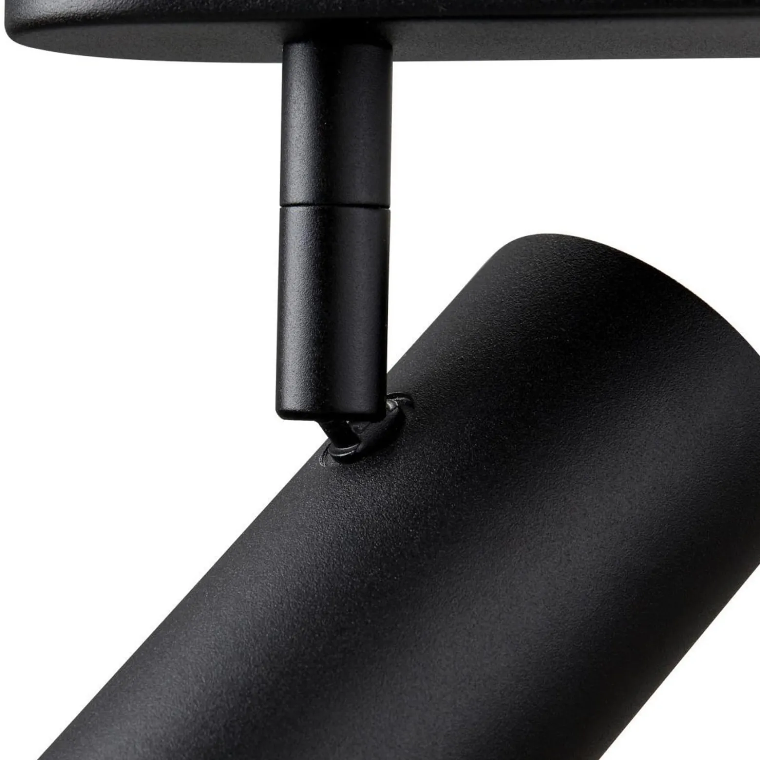 SLV LED-kattokohdevalo Noblo, musta, 2700 K, pituus 24 cm