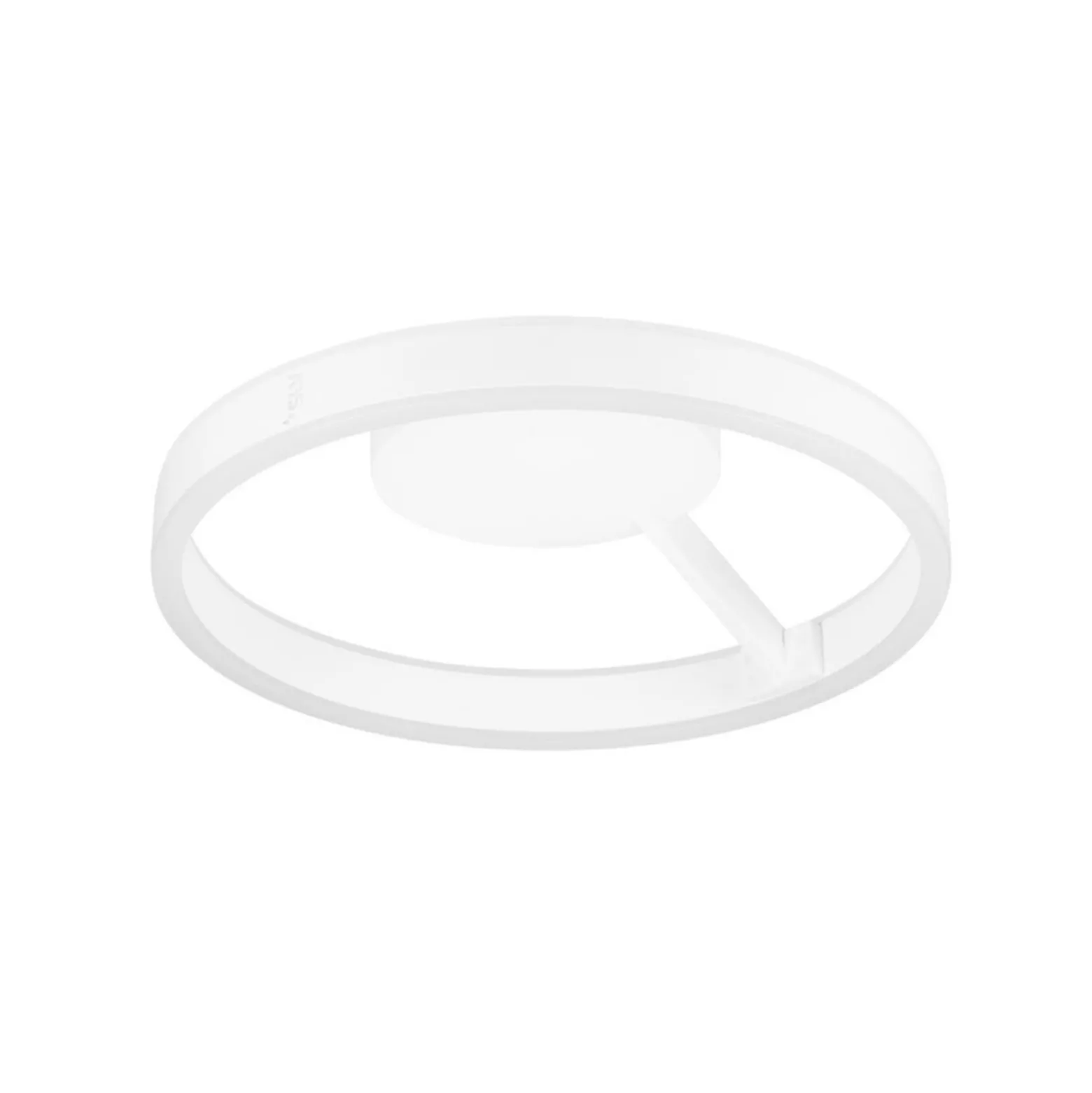 SLV LED-kattovalaisin One, Ø 40 cm, valkoinen, metalli, CCT
