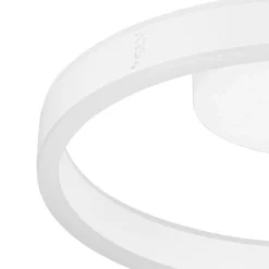 SLV LED-kattovalaisin One, Ø 40 cm, valkoinen, metalli, CCT