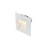 SLV LED-seinäuppovalaisin Mobala, valkoinen, alumiini, 3 000 K