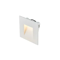 SLV LED-seinäuppovalaisin Mobala, valkoinen, alumiini, 3 000 K