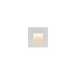 SLV LED-seinäuppovalaisin Mobala, valkoinen, alumiini, 3 000 K