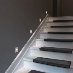 SLV LED-seinäuppovalaisin Mobala, valkoinen, alumiini, 3 000 K