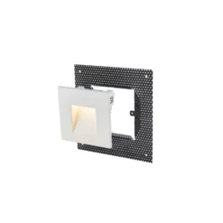 SLV LED-seinäuppovalaisin Mobala, valkoinen, alumiini, 3 000 K