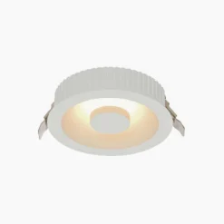 SLV Occuldas 14 upotettava LED-valaisin, valkoinen, alumiini, Ø 14 cm
