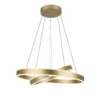 SLV One Double LED-riippuvalaisin, messinki, Ø 60 cm