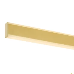 SLV One Lineaarinen LED-riippuvalaisin, 140 cm, messinki