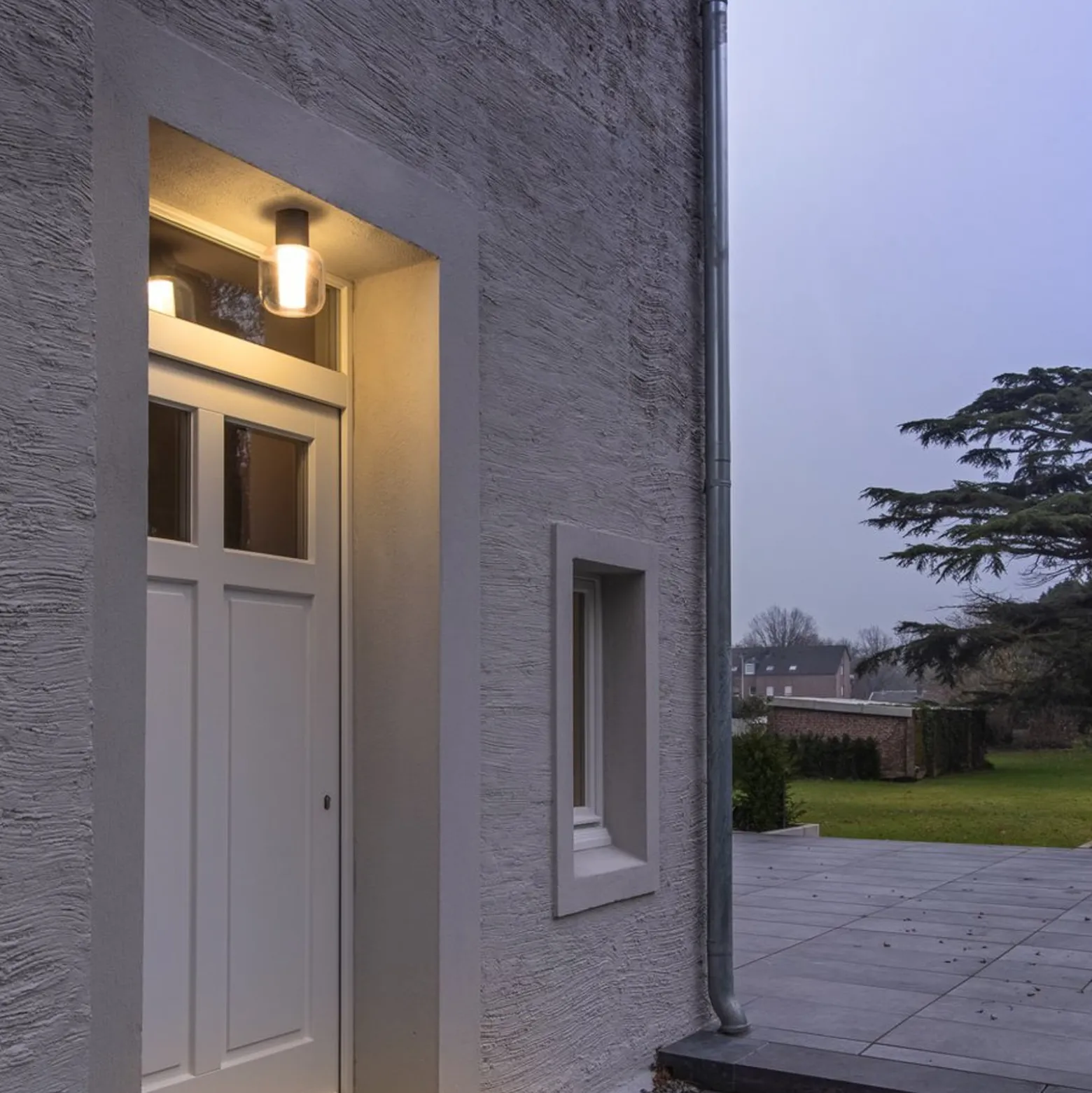 SLV Ovalisk LED ulkokattovalaisin CCT