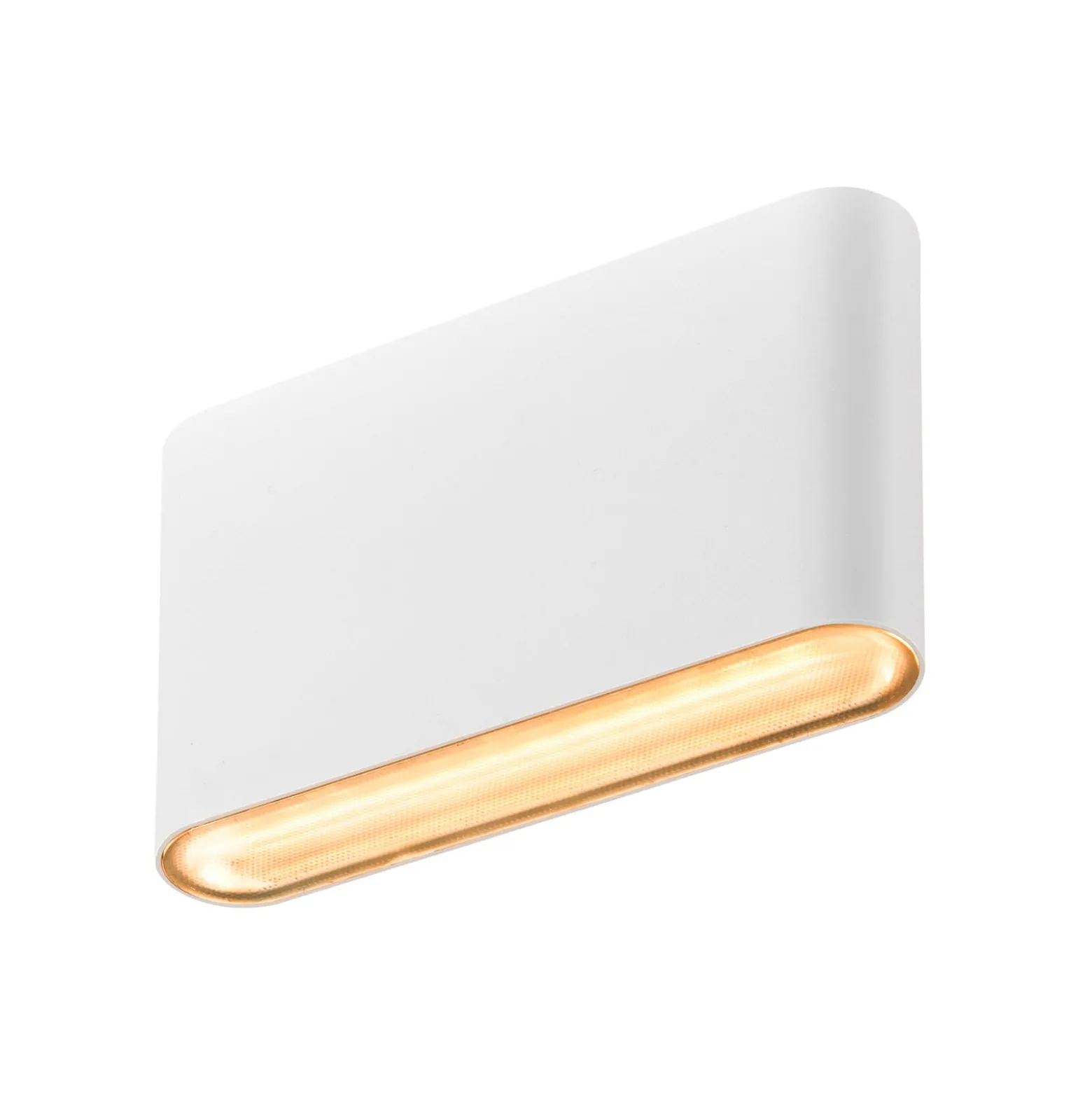 SLV Oval ulkoseinävalaisin ylös/alas CCT 13,5 cm valkoinen