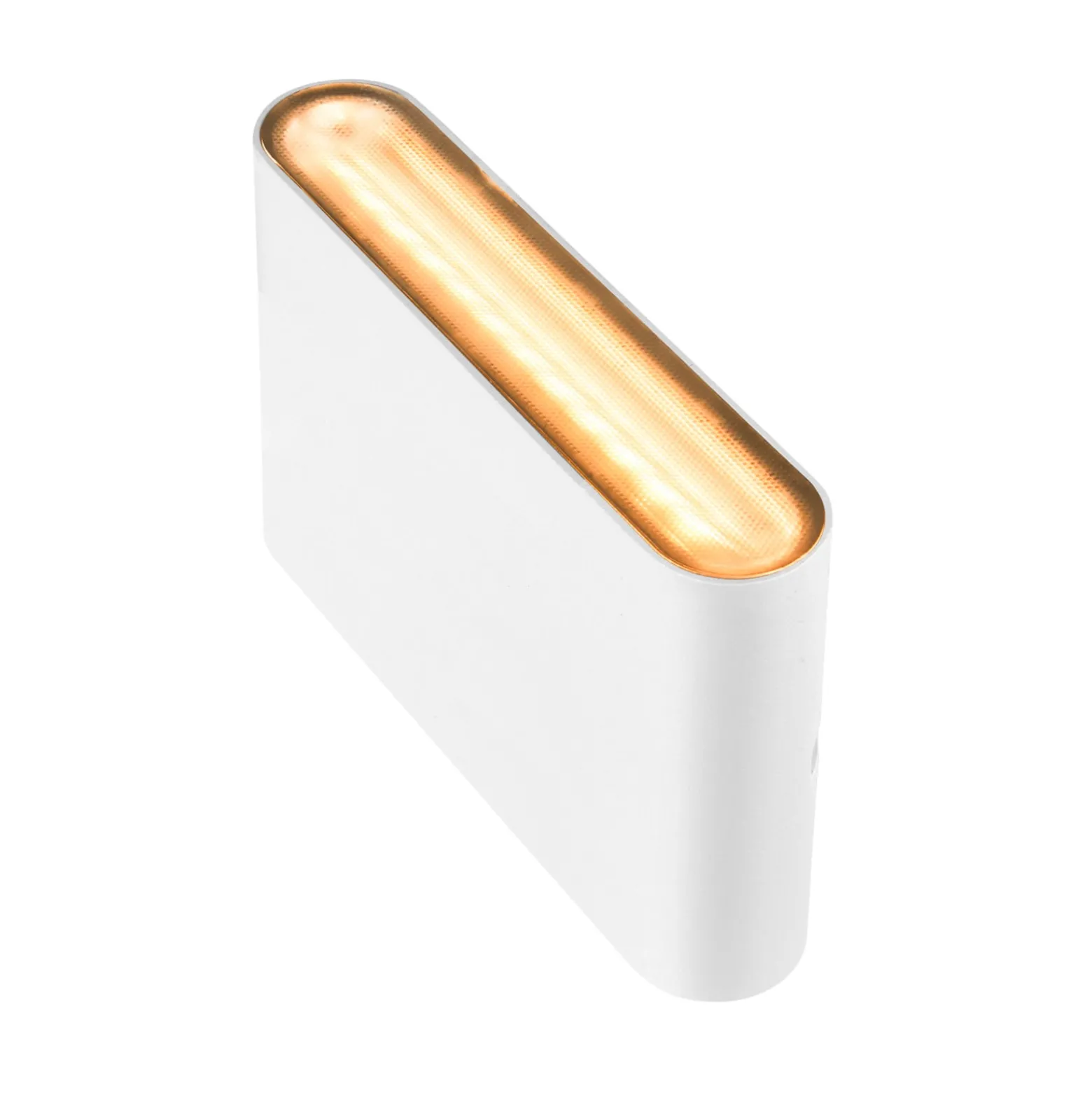 SLV Oval ulkoseinävalaisin ylös/alas CCT 13,5 cm valkoinen