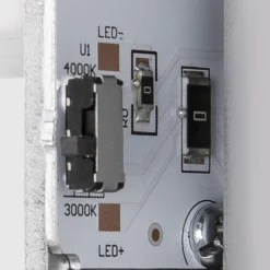 SLV Pema LED-ulkoseinävalaisin, CCT, musta