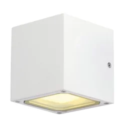 SLV Sitra Cube ulkoseinävalaisin, valkoinen