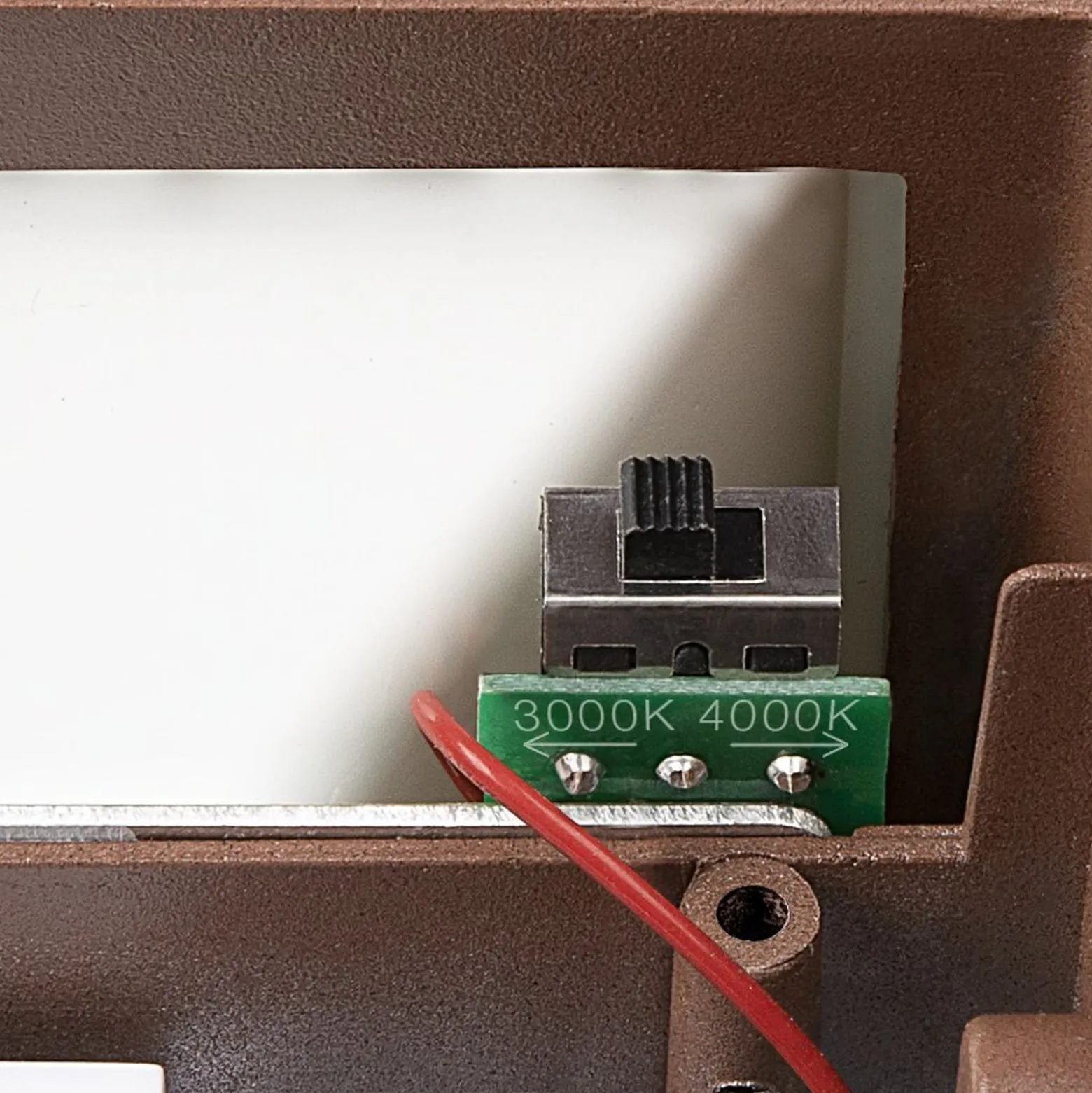 SLV Sitra LED ulkoseinävalo ylös/alas 30cm ruosteinen