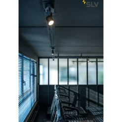 SLV Spot 79 Kattovalaisin 1fl. 230V musta