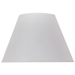 Sofia-lampunvarjostin, korkeus 25 cm, ecru/valkoinen