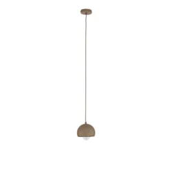 Sool-riippuvalaisin, beige, Ø 15 cm, 1-lamppuinen, metalli, E27