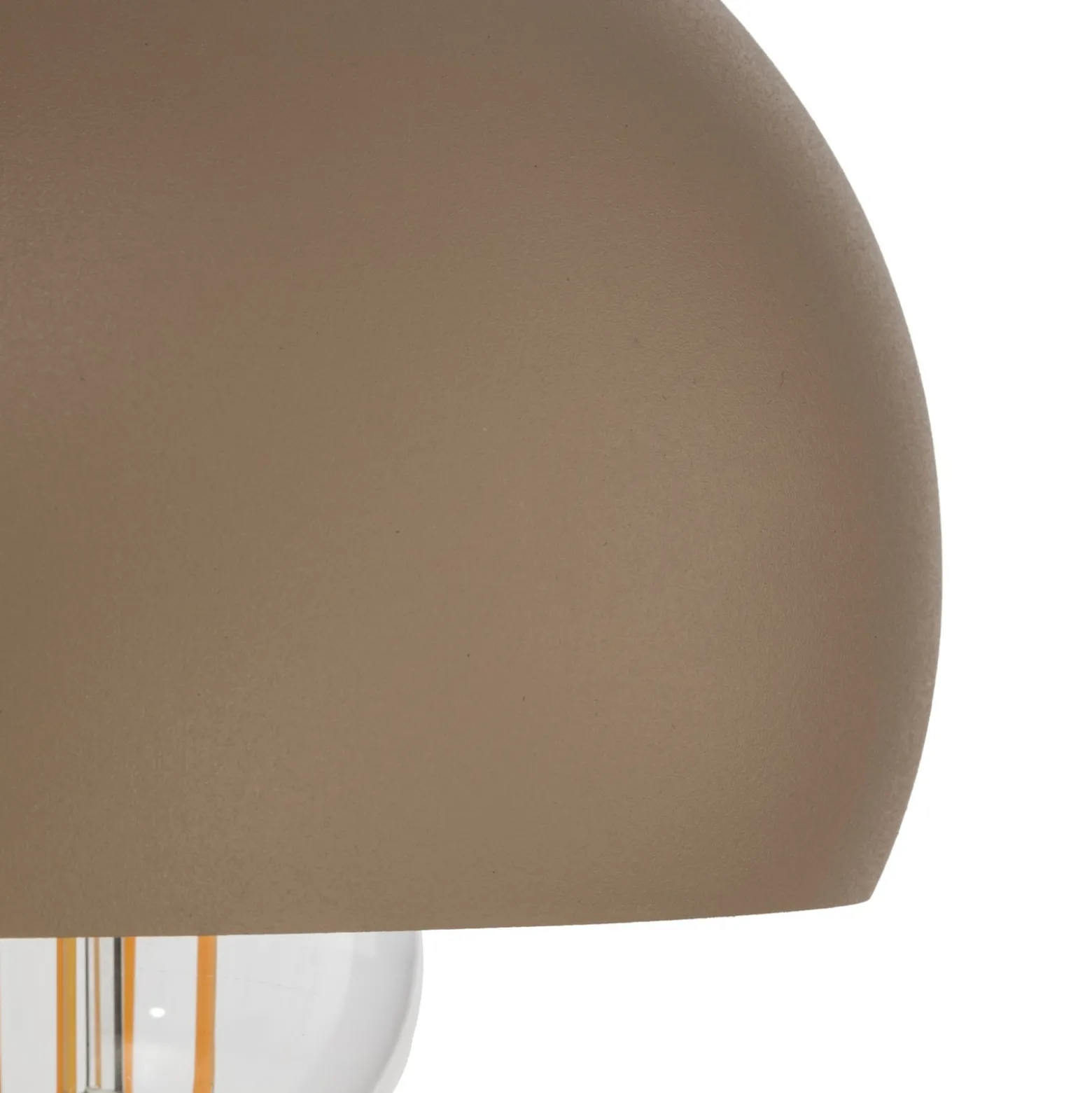 Sool-riippuvalaisin, beige, Ø 15 cm, 1-lamppuinen, metalli, E27