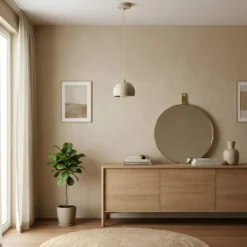 Sool-riippuvalaisin, beige, Ø 15 cm, 1-lamppuinen, metalli, E27