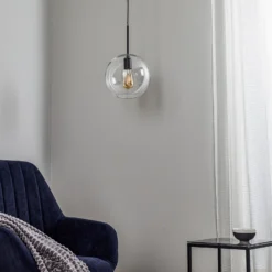 Sphere L riippuvalaisin lasivarjostimella