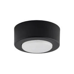 SPOT 53 kattovalaisin, musta, Ø 11,5 cm, metalli, GX53