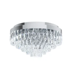 Stars of Light -kattovalaisin Valparaiso, kromi, Ø 48 cm, metalli