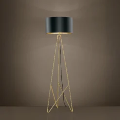 Stars of Light -lattiavalaisin Camporale, musta, korkeus 154 cm