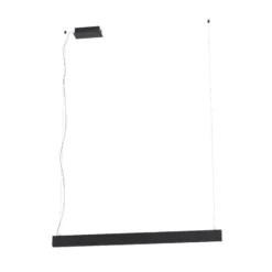 Stars of Light LED-riippuvalaisin Termini, musta, 107 cm, metallia