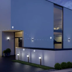 STEINEL GL 80 C LED-pylväsvalaisin, Bluetooth Smart, antrasiitti