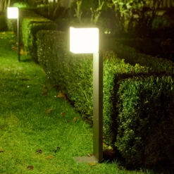 STEINEL GL 80 C LED-pylväsvalaisin, Bluetooth Smart, antrasiitti