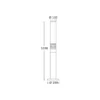 STEINEL GL 60 S -anturipylväsvalaisin, 104 cm, IP44, GU10-LED