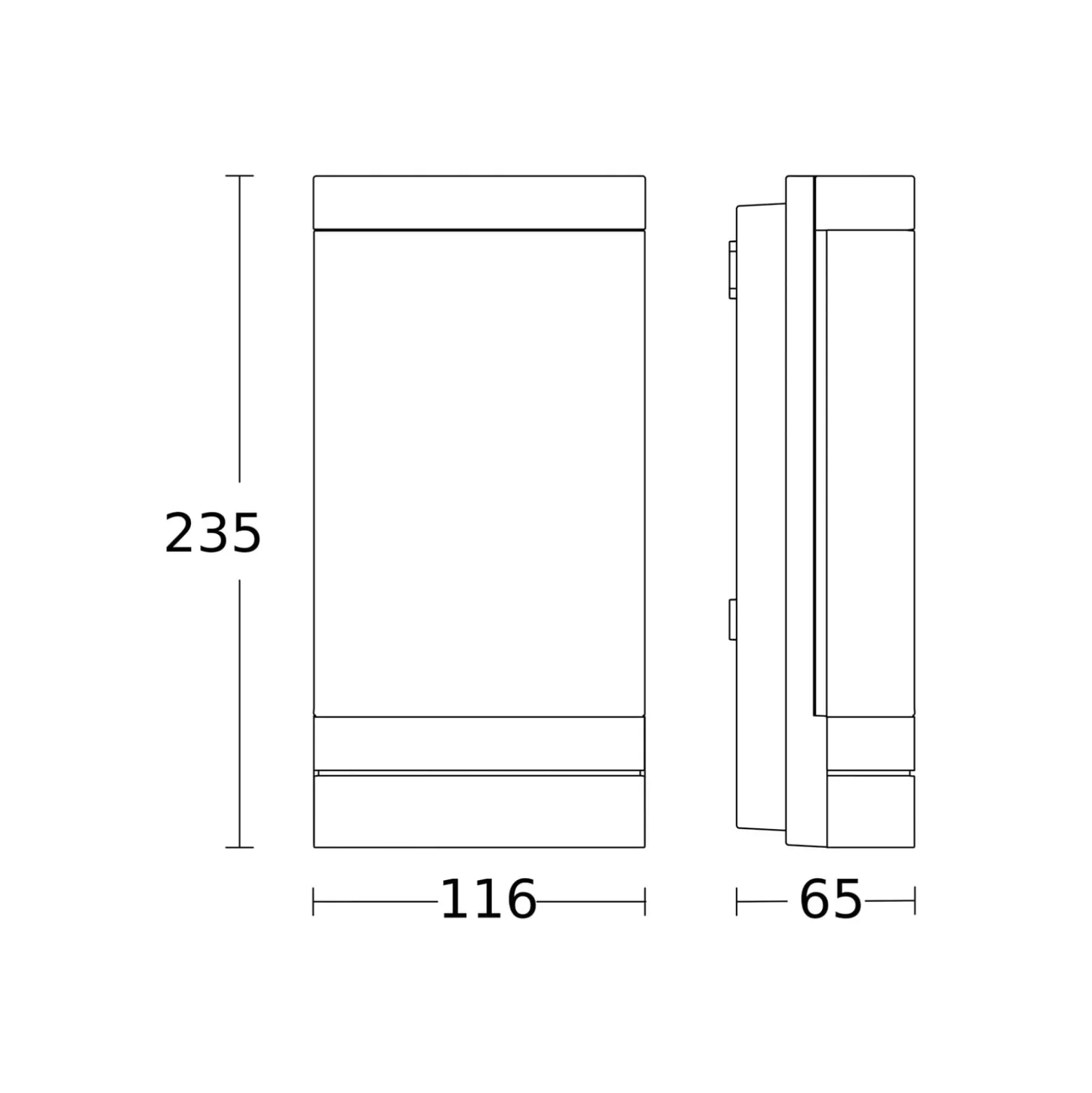 STEINEL Smart LED-ulkoseinälamppu L 271 DIGI C, antrasiitti, IP44