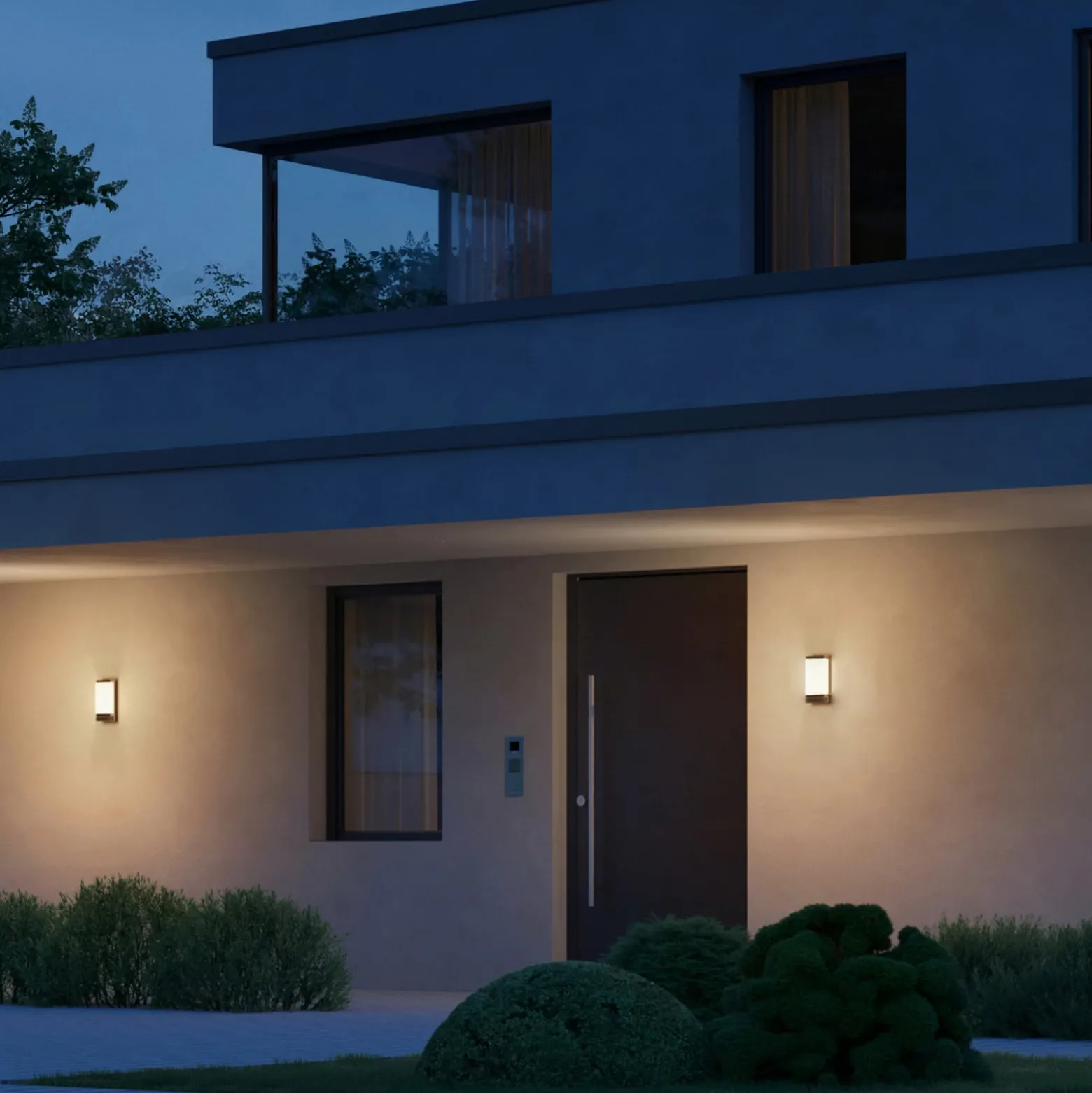 STEINEL Smart LED-ulkoseinälamppu L 271 DIGI C, antrasiitti, IP44