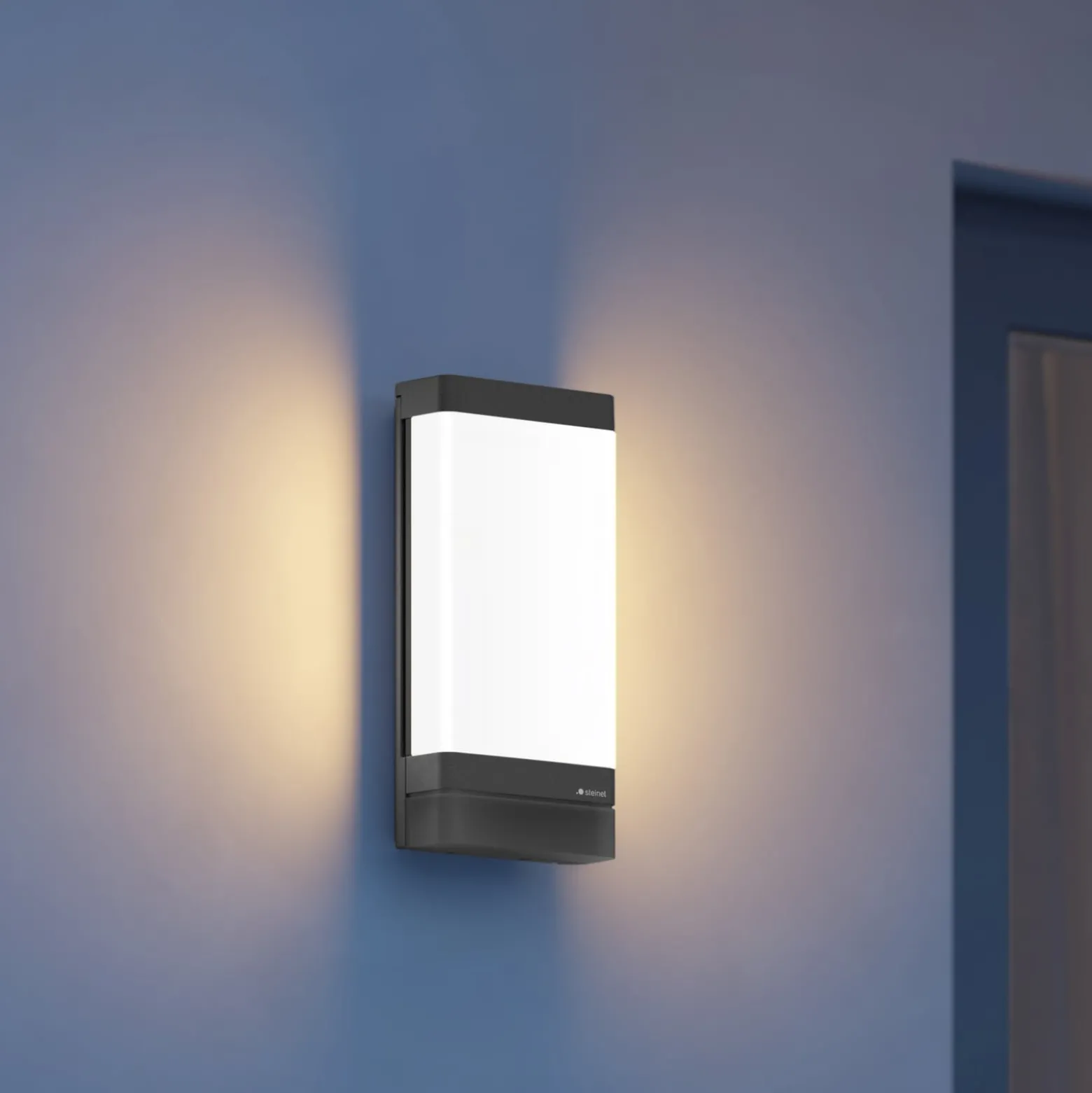 STEINEL Smart LED-ulkoseinälamppu L 271 DIGI C, antrasiitti, IP44