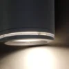 STEINEL Smart Sensor -spottivalaisin ulos, 2-lamppuinen, antrasiitti, IP44