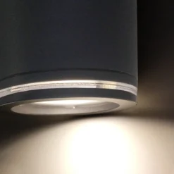 STEINEL Smart Sensor -spottivalaisin ulos, 2-lamppuinen, antrasiitti, IP44