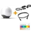 STEINEL Sphera C -aloitussarja, valkoinen/antrasiitti, 40 cm, RGBWW, IP65