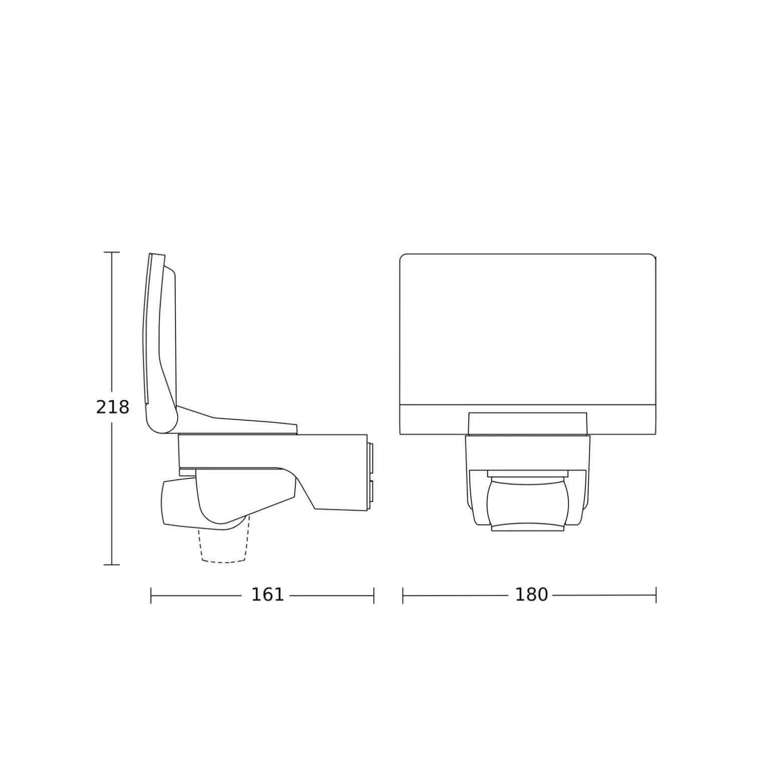STEINEL XLED Home 2 S -ulkovalo, hopea, tunnistin