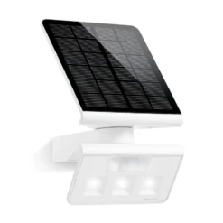 STEINEL XSolar L-S aurinkokäyttöinen LED-ulkoseinälamppu, valkoinen