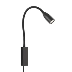 Sten LED-seinävalaisin eleohjauksella, musta