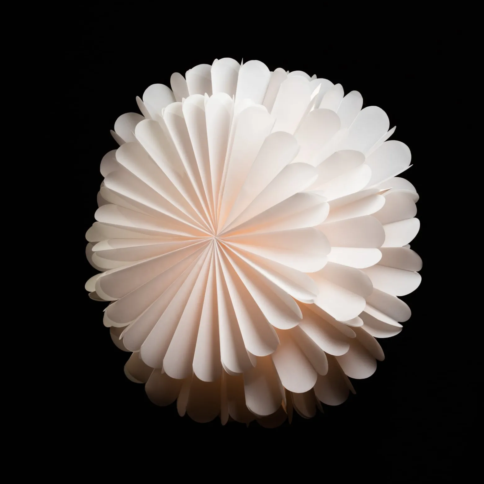 Sterntaler 2022 -3D-paperitähti Ø45 cm valkoinen