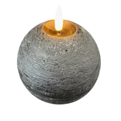 STERNTALER LED-vahakynttilä, musta Korkeus 11 cm Pallo Paristo