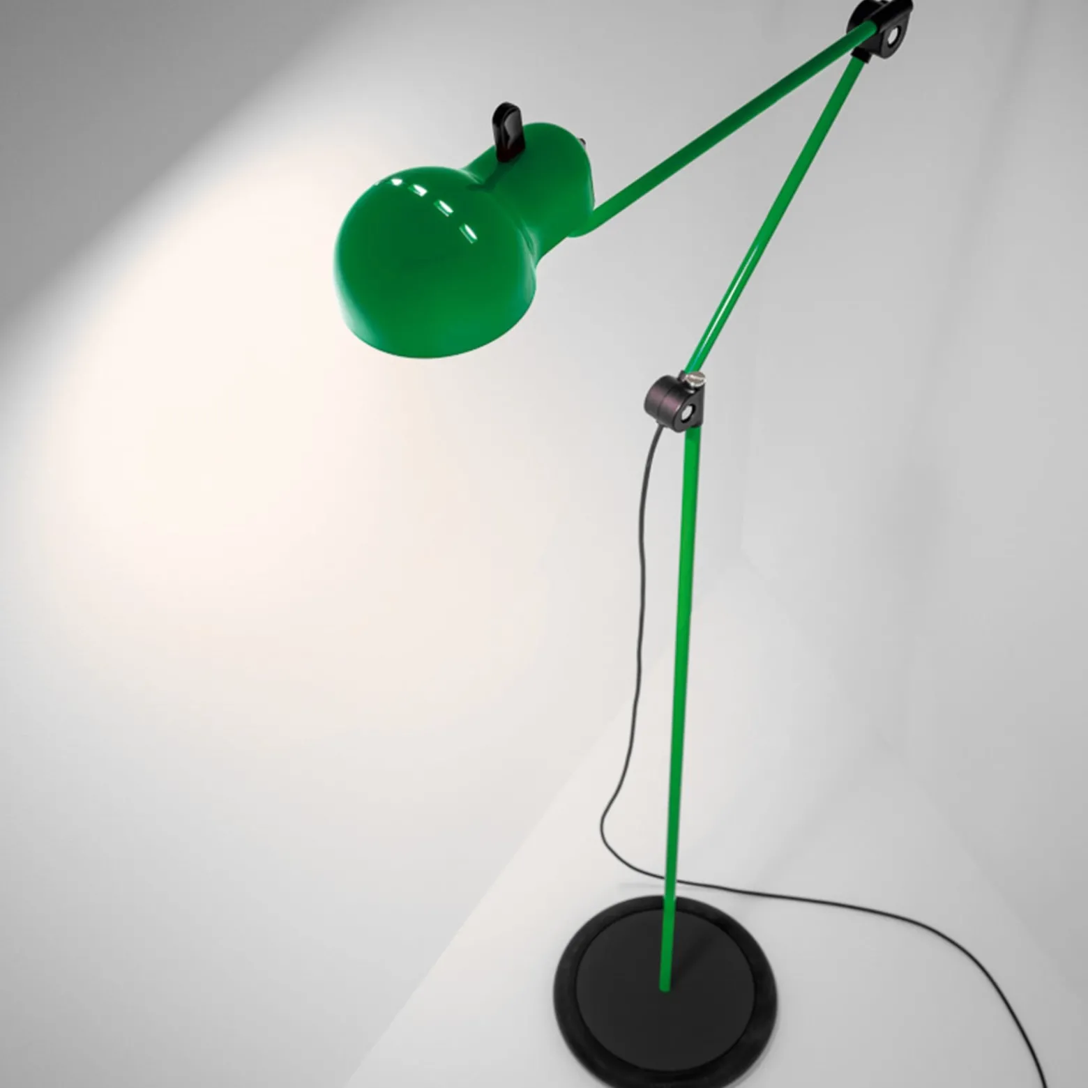 Stilnovo Topo LED-lattiavalaisin, vihreä