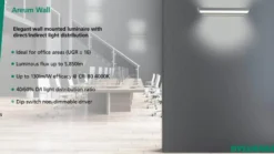 Sylvania LED-riippuvalaisin Areum, 150 x 30 cm, 840