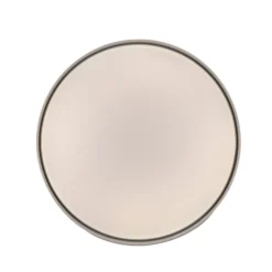 TAVOLI-LED-kattovalaisin, musta, halkaisija 39 cm, metallia, CCT, himmennettävä